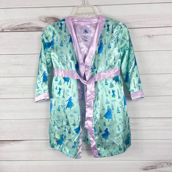 Disney Frozen Girl's Satin Effect‎ Robe 5/6 - Picture 1 of 5